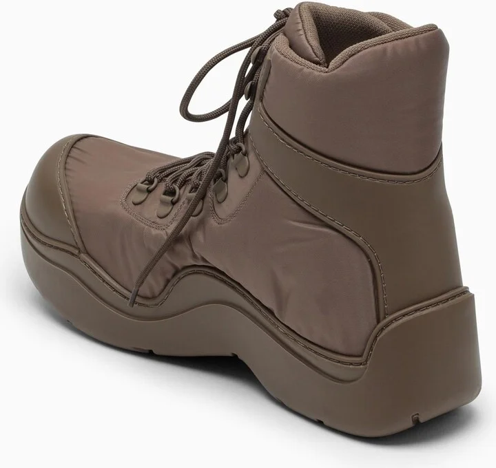 Brown Puddle Bomber Lace-up Boots - Image 4