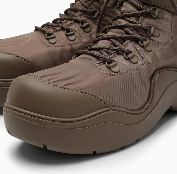 Brown Puddle Bomber Lace-up Boots - Image 5
