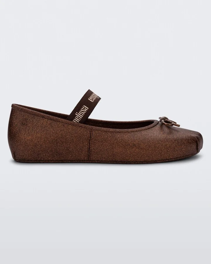 Brown Sophie Ballet Flat - Bronze - Image 6