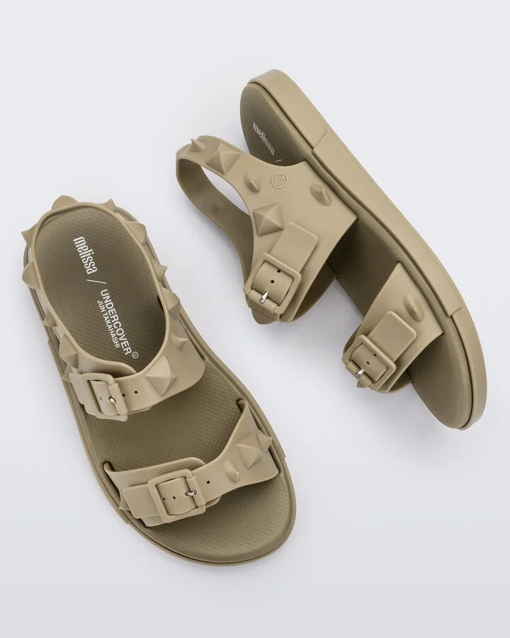 Brown Spikes Sandal X Undercover - Beige - Image 2