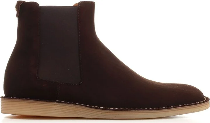 Brown Suede Ankle Boots Brown