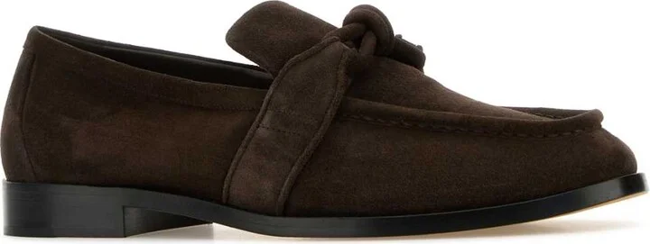 Brown Suede Astaire Loafers - Image 2