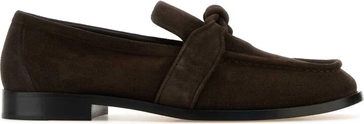 Brown Suede Astaire Loafers