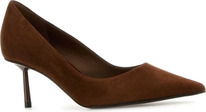 Brown Suede Bella Pumps - Image 2