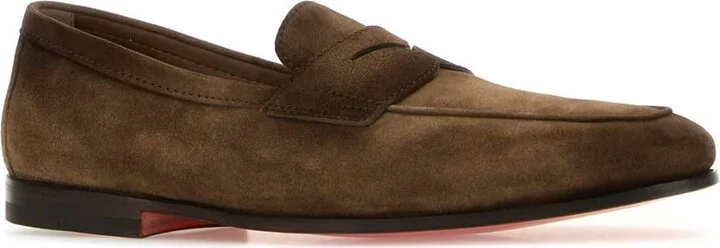 Brown Suede Carlos Loafers - Image 2