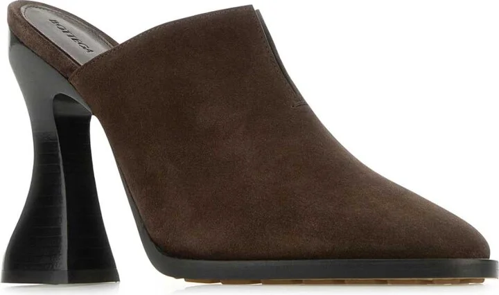 Brown Suede Cha-cha Mules - Image 2