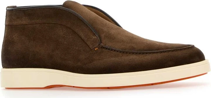 Brown Suede Digits Ankle Boots - Image 2
