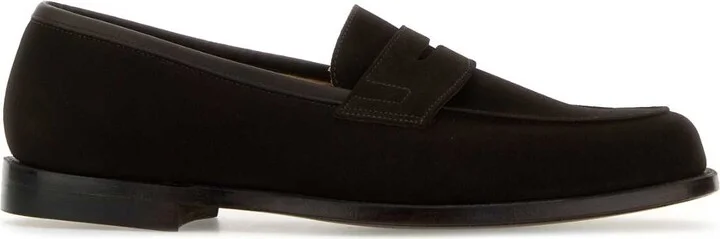Brown suede Grantham 2 loafers