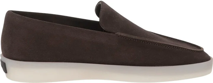 Brown Suede Leather Slip-On Loafer