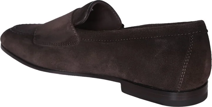 Brown Suede Loafer Monkstrap Dong Tdm - Image 3