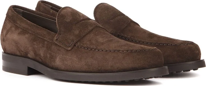 Brown Suede Loafers - Image 2