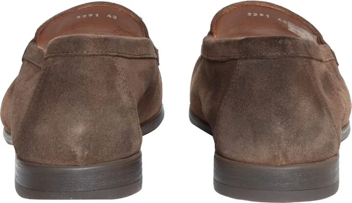 Brown Suede Loafers - Image 3