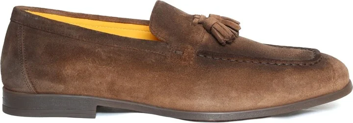 Brown Suede Loafers