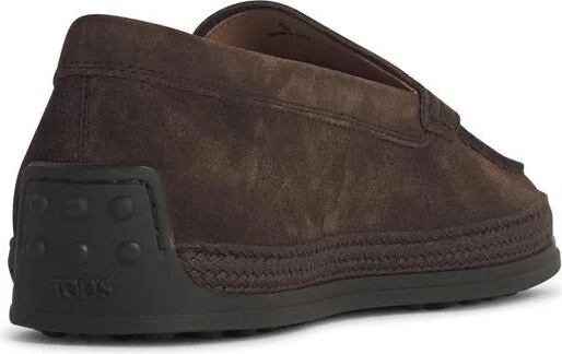 Brown Suede Loafers