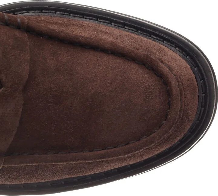 Brown Suede Moccasin - Image 5