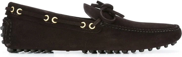 Brown Suede Moccasins
