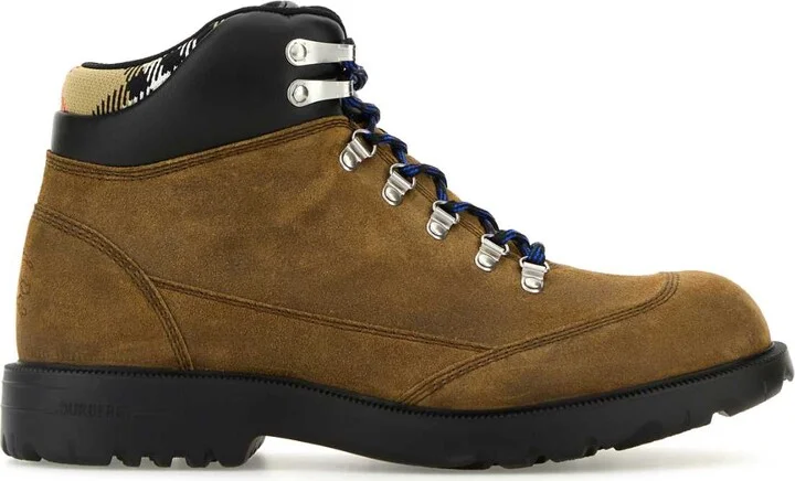 Brown Suede Moor Ankle Boots
