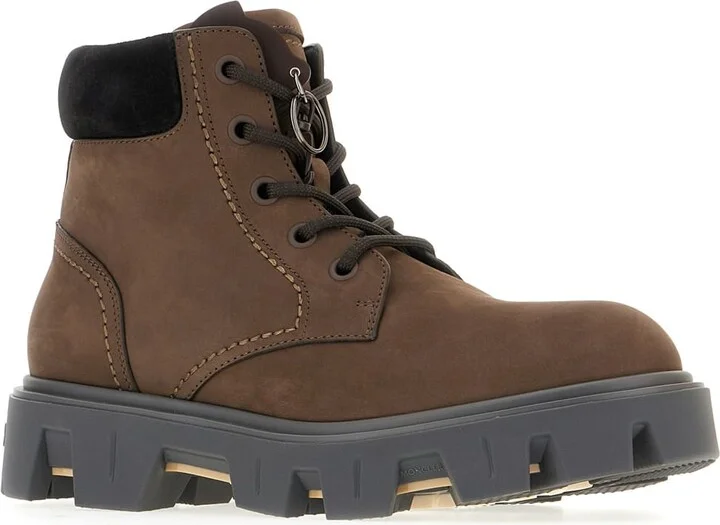 Brown Suede Peak Ankle Boots - Image 2