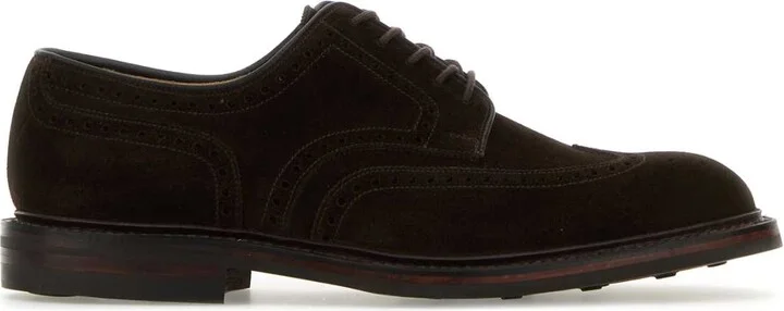 DARK BROWN SUEDE