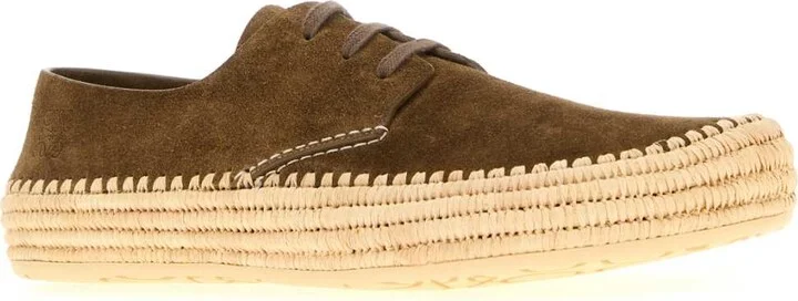 Brown Suede Rio Lace-up Shoes - Image 2