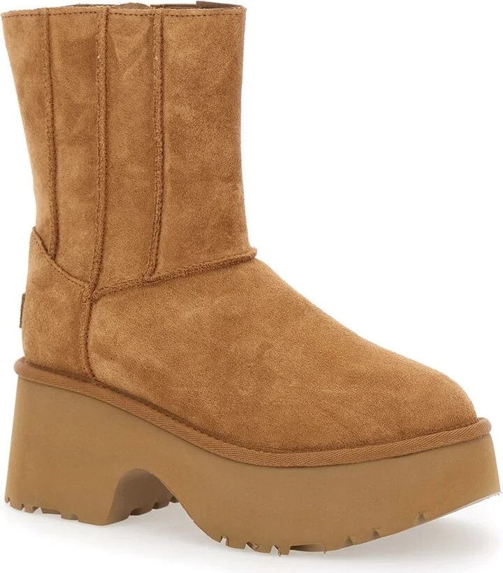 Brown 'Twin Seam New Heights' Boots In Suede Woman - Image 2