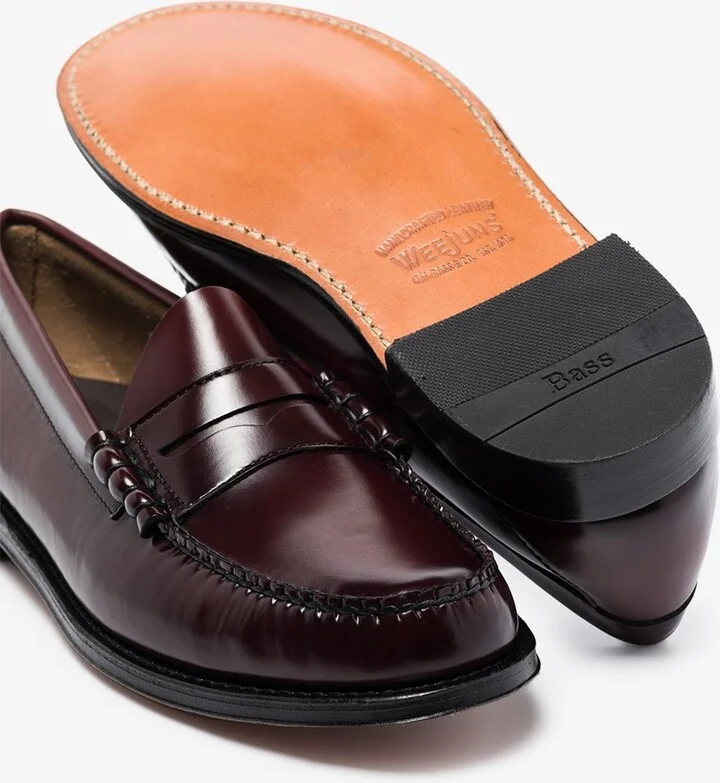 Brown Weejuns Larson Leather Loafers - Image 2