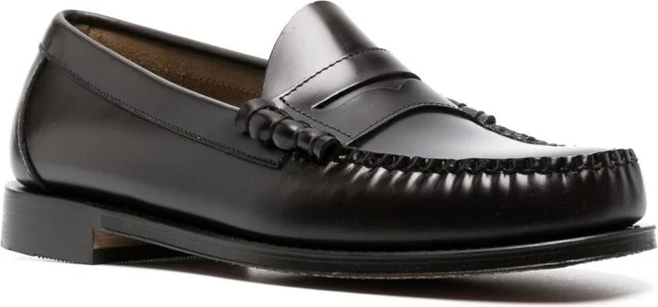 Brown Weejuns Larson Leather Loafers - Image 2