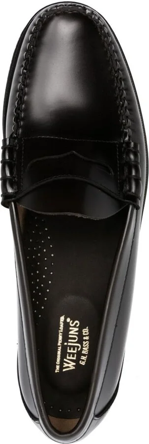 Brown Weejuns Larson Leather Loafers - Image 4