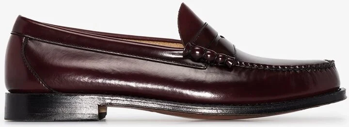 Brown Weejuns Larson Leather Loafers