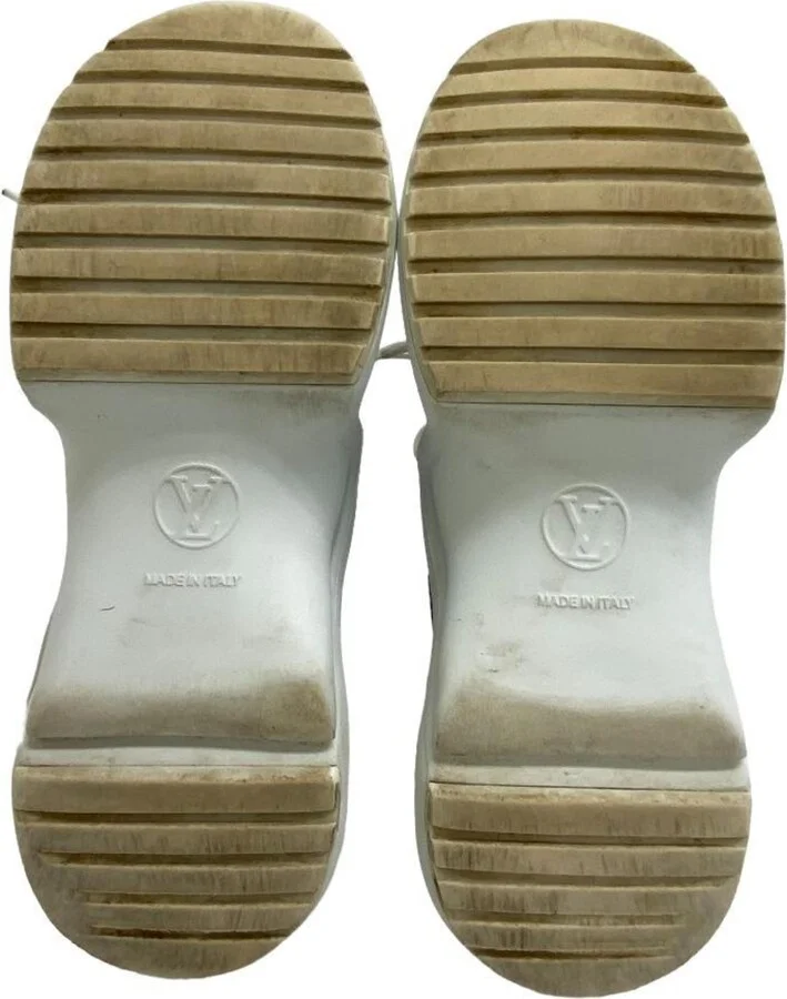 Brown White Sneakers (Pre-Owned) - Image 11
