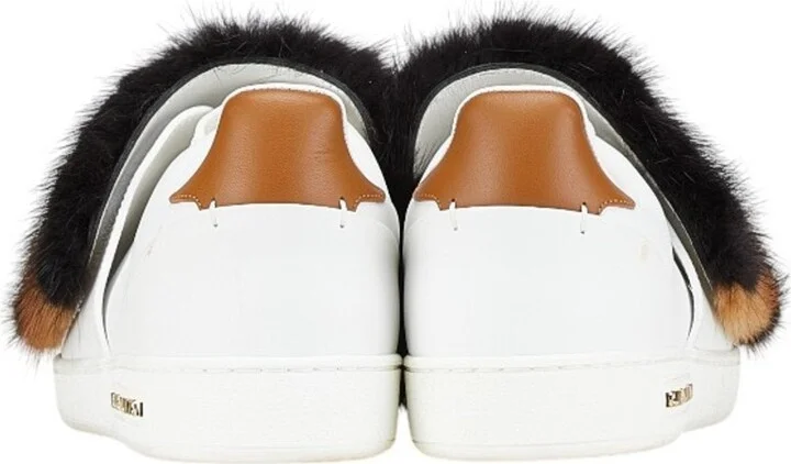 Brown White Sneakers (Pre-Owned) - Image 5