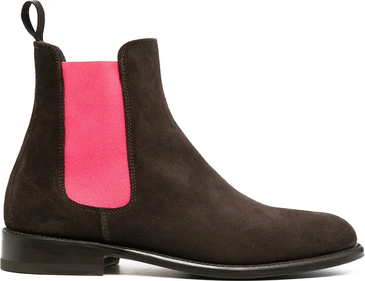Bruna two-tone boots