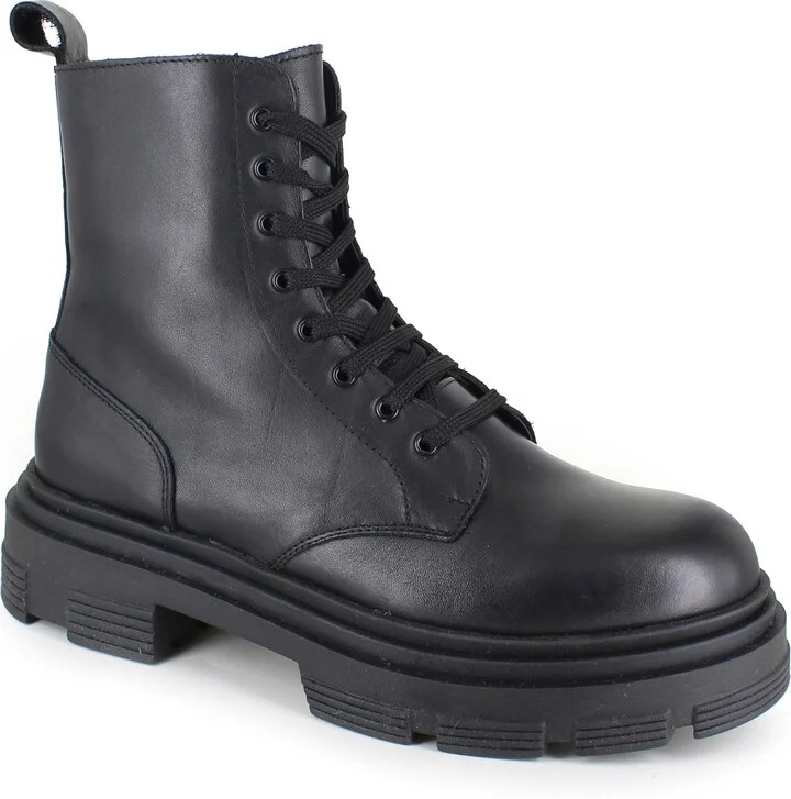Brunella Water Resistant Platform Combat Boot
