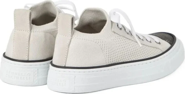 Brunello Cucinelli Canvas Sneakers Shoes - Image 2