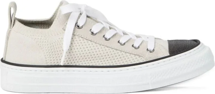Brunello Cucinelli Canvas Sneakers Shoes
