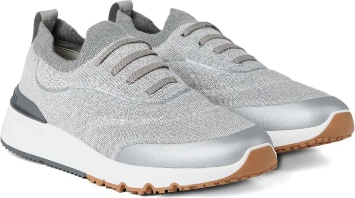Brunello Cucinelli Cotton Sneakers - Image 2