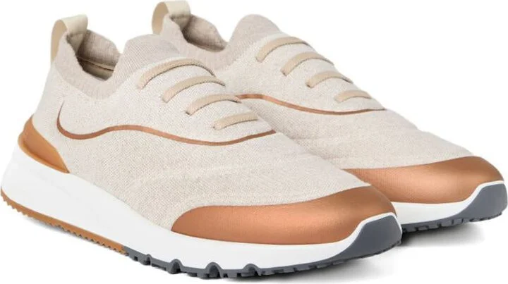 Brunello Cucinelli Cotton Sneakers - Image 2