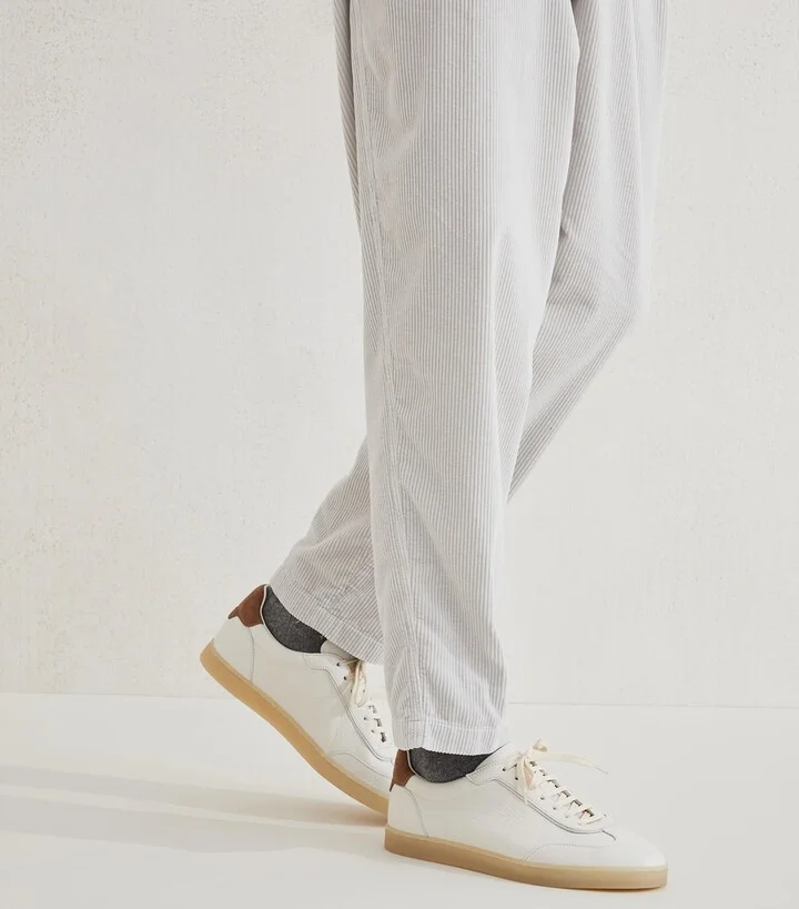 Brunello Cucinelli Deerskin Sneakers - Image 2