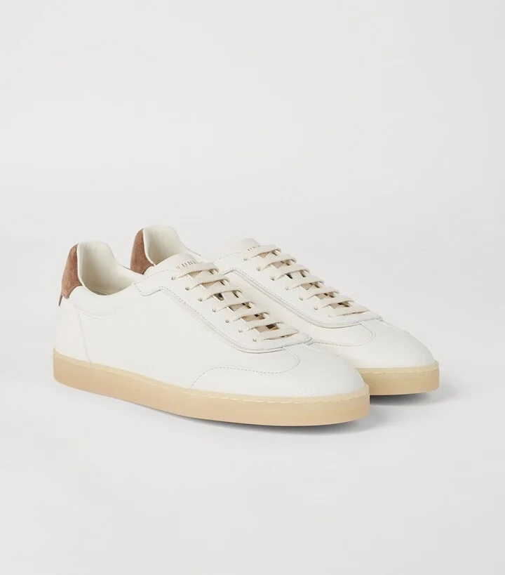 Brunello Cucinelli Deerskin Sneakers - Image 3