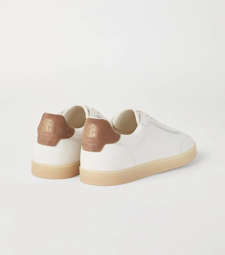 Brunello Cucinelli Deerskin Sneakers - Image 4