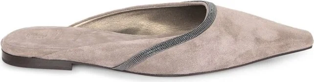 Brunello Cucinelli Embellished Slip-On Shoes