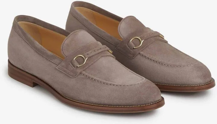 Brunello Cucinelli Horsebit Leather Moccasins - Image 2