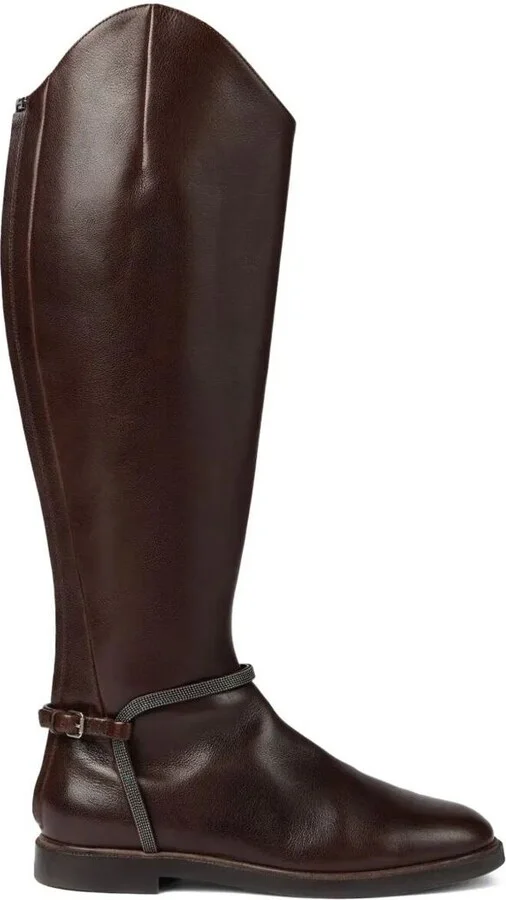 Brunello Cucinelli Knee Horse Boots Shoes