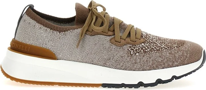 Brunello Cucinelli Knit Sneakers - Image 3