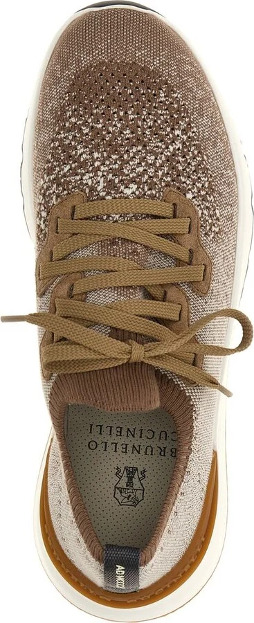 Brunello Cucinelli Knit Sneakers - Image 6