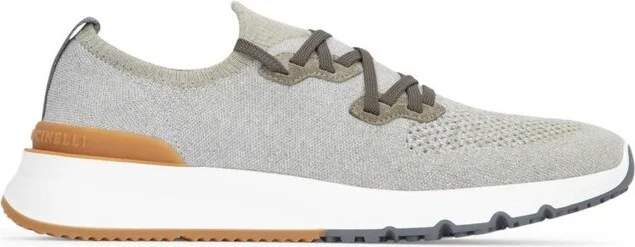 Brunello Cucinelli Knitted Low-Top Sneakers