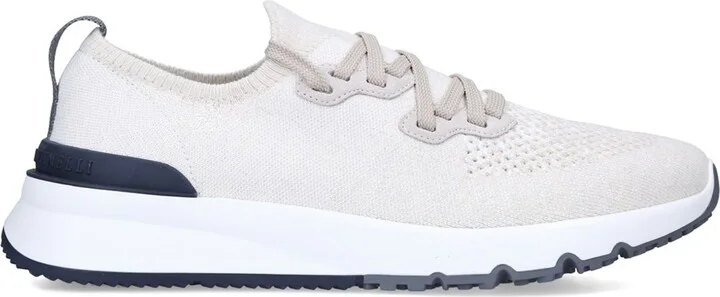 Brunello Cucinelli Knitted Low-Top Sneakers