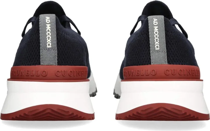 Brunello Cucinelli Knitted Sneakers - Image 2
