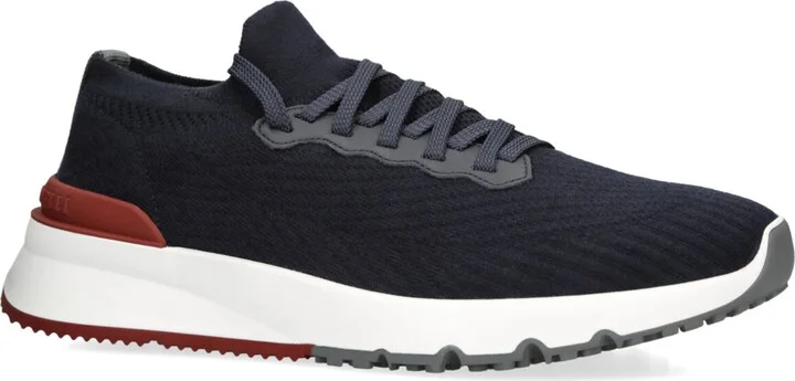Brunello Cucinelli Knitted Sneakers - Image 3