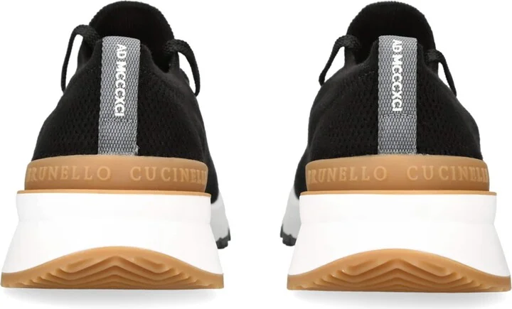 Brunello Cucinelli Knitted Sneakers - Image 2